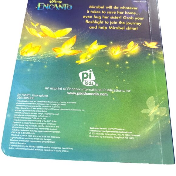 Disney Encanto Kids Book Small Board Time to Shine Sound Book - Picture 2 of 7